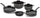 Batterie de cuisine 9 pièces Olympia Hard Cook antiadhésive en aluminium moulé sous pression