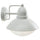 Applique d'extérieur basse E27 en aluminium sovil blanc