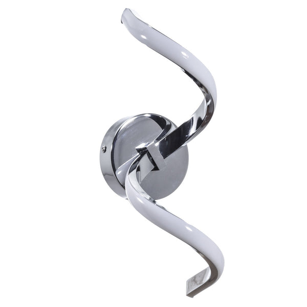 Applique murale led 8W 716lm 4500K Chrome E-Energy Node prezzo