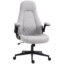 Sedia Direzionale da Ufficio 67x70x112-122 cm Altezza Regolabile Grigio