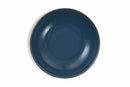 Set 6 Piatti Fondi Ø20,5x5,3 cm in Gres Villa d'Este Home Tivoli Royal Light Blu