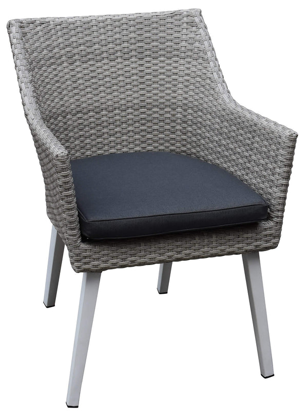 prezzo Fauteuil de jardin en rotin avec coussin Vorghini Boccadasse