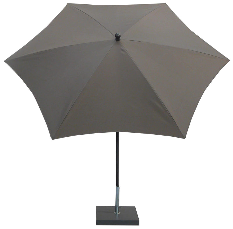 Ombrellone da Giardino Ø 2,5 m Palo Ø27 mm in Acciaio Maffei Kronos Tortora