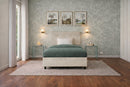 Letto Singolo Contenitore Imbottito Similpelle Tortora BoxMax Testata Button Varie Misure