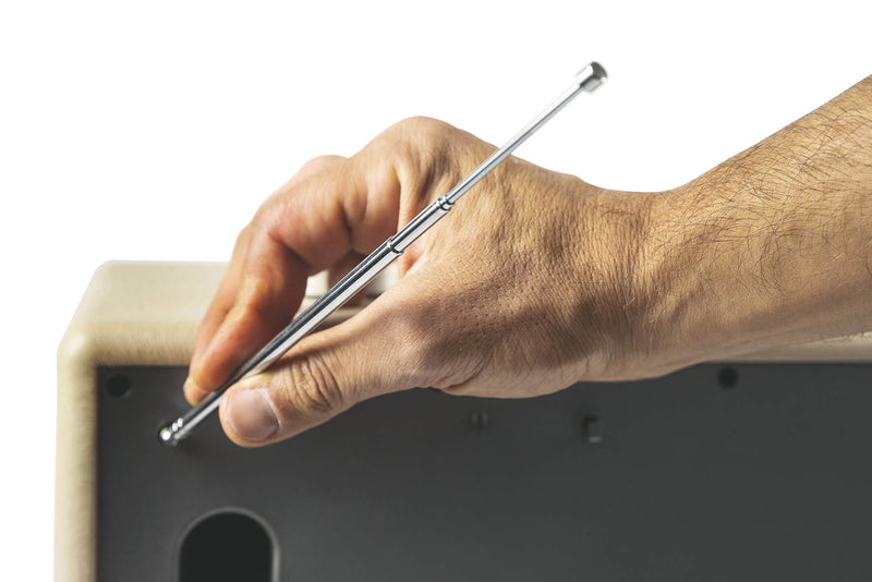 Altoparlante Speaker 80W Wireless con Radio in Similpelle Kooper Twist Ecrù