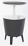 Table Basse Thermique Ø49,5 cm avec Plateau Relevable en Résine Keter Cool Bar Gris