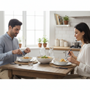 Servizio Set di Posate 24 pezzi in Acciaio Inox Eme Brio Blu 2