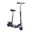 Monopattino Elettrico per Bambini 120W Pieghevole con Sella Nero 