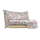 Set Lenzuola con Stampa Sopra Sotto e Federe Sketch Varie Misure