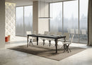  Tavolo Allungabile 160-420x90x77 cm Paxon Premium Cemento Telaio Antracite