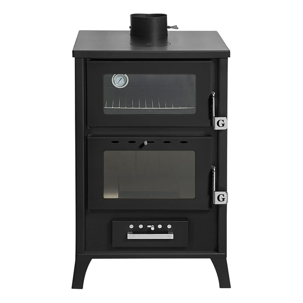 prezzo Stufa a Legna con Forno 22 KW 50,5x58,5xH91,5 cm Marika Nera