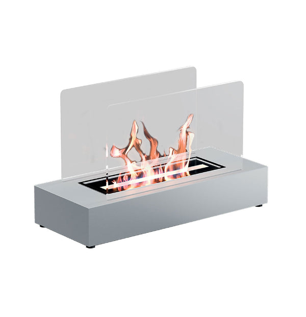 Camino a Bioetanolo da Tavolo 40x16,5x24 cm 1500W 1L Cremona Bianco acquista