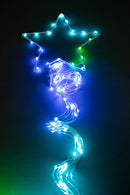 Albero di Natale Composizione Led 240 cm 32 Giochi di Luce da Esterno