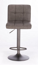 Set 2 Sgabelli Bar 42x51x92/113h cm Greyson Grigio Scuro Vintage