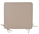 Cuscino per Sedie da Giadino 38x41cm Bauer Box Ecrù