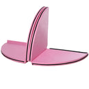 Tappeto Pole Dance Antiscivolo Pieghevole Ø150x5 cm in Schiuma EPE e PVC Rosa      