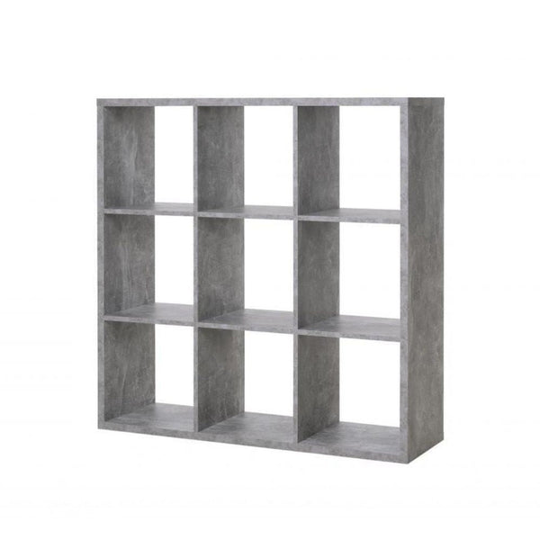 prezzo Bibliothèque séparatrice 107x33x107 cm béton gris béton