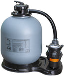 Piscina Ovale Fuori Terra 1000x550xh132 cm in Acciaio e PVC Gre Haiti