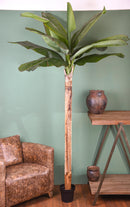 Pianta Artificiale Pianta Banana con Vaso H 240 cm
