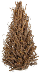 Albero di Natale in Legno Ø43x70 cm Oro