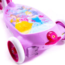 Monopattino Elettrico a Batteria 3 Ruote per Bambini Sparabolle con Licenza Disney Princess