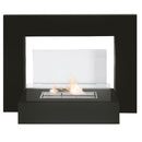 Camino a Bioetanolo da Pavimento 60x80 cm Karlsen Asiago Nero
