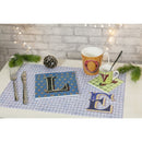 Tazzina da Caffè con Piattino Quadrato A Ø5,3x5,5 cm in New Bone China VdE Tivoli 1996 Monogram