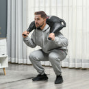 Sacca Bulgara 20 Kg 72x50x18 cm per Allenamento Fitness Nero
