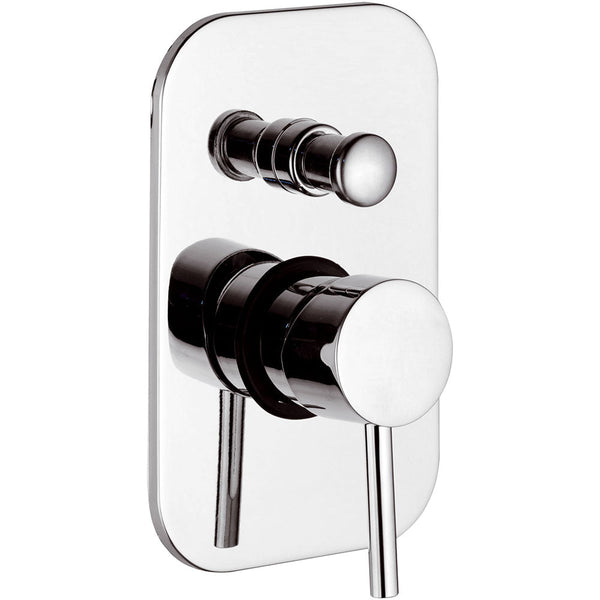 Mitigeur de Douche à Encastrer avec Inverseur Mariani Hermes en Laiton Chromé sconto