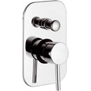 Rubinetto Miscelatore Monocomando Doccia ad Incasso con Deviatore in Ottone Mariani Hermes Cromato