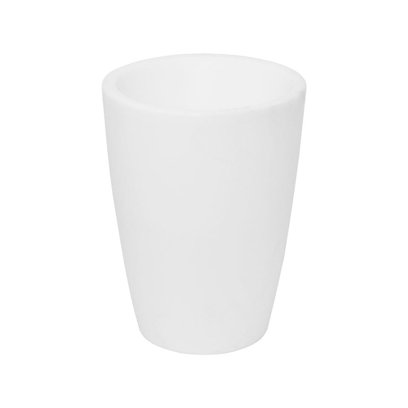 Vaso Luminoso da Giardino a LED Ø40 cm in Resina 5W Cypress Bianco Freddo