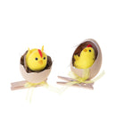 Set 72 Uova Pulcino con Clip 8 cm 