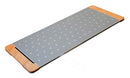 Tagliere da Cucina 75x30 cm In Legno e Acciaio Giusto 