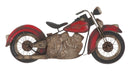 Pannello Moto Red 98,5x5,5x47,5 cm in Ferro