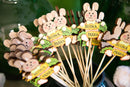 Set 12 Rami in Legno Buona Pasqua H 36 cm