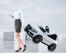 Macchina Elettrica per Bambini 6V con Licenza Mercedes AMG GLA 45 Nera