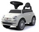 Macchina Cavalcabile per Bambini con Licenza Fiat 500 Baby Bianca