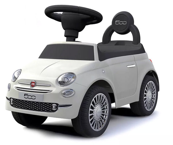 Véhicule porteur pour enfants avec permis Fiat 500 Baby White prezzo