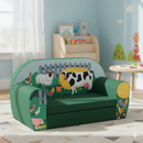 Divano Sofà per Bambini 80x31x50 cm in Cotone Fattoria Verde