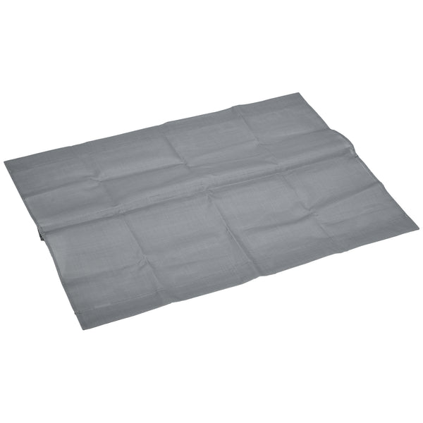 Coprisedile per Dondolo da Giardino 115x48x48cm in Tessuto a Rete Grigio Chiaro online