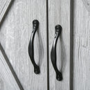 Credenza Cucina Country con Armadietto a 2 Ante e Cassetto 80x39.7x80cm Grigio