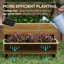 Fioriera da Esterno a 3 Livelli 75x78x77 cm in Legno di Abete 