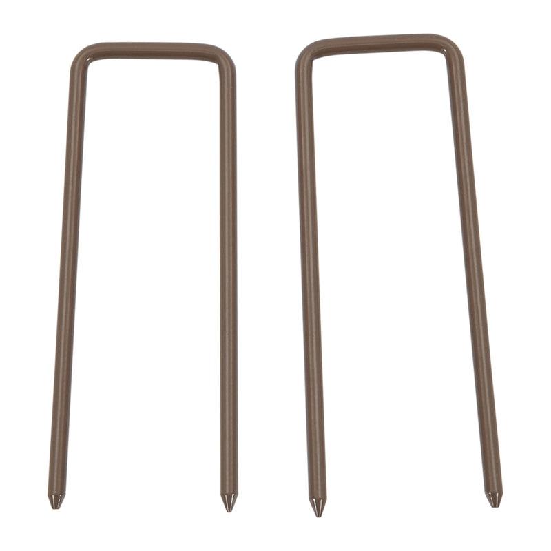 Recinzione per Giardino Estensibile Autoportante 52-405 cm in Acciaio e Alluminio Marrone scuro