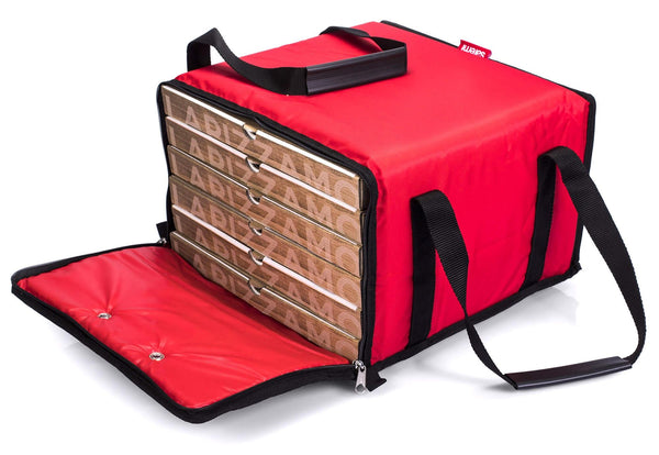Sac isotherme à emporter pour pizzas 6 cartons Safemi Express 6 Rouge acquista