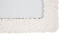 Cornice Creamy Roses 20,5x1,8x26 cm in Poliresina e Vetro Crema