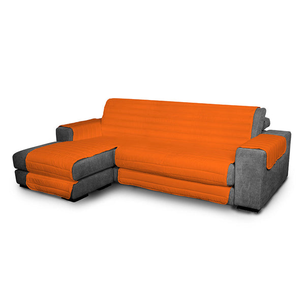 acquista Housse de canapé matelassée en Microfibre avec Péninsule Gauche Orange