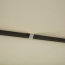 Tetto di Ricambio Impermeabile per Gazebo da Giardino Doppio Tetto 3x4m 