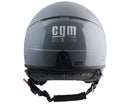 Casco Jet per Scooter Visiera Sagomata CGM Florida 109A Grigio Varie Misure