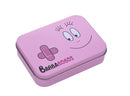 Set 12 Box Barbapapà per Bambini con 24 Cerotti Ciascuno 2 Misure in Metallo