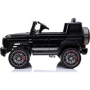 Macchina Elettrica per Bambini Licenza Mercedes-Benz G63 AMG 12V Telecomando e Soft Start Nero 
